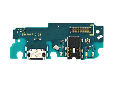 [SGA04SCRO] Samsung Galaxy A04S Sub Board + Plug In + Jack Audio + Microfono