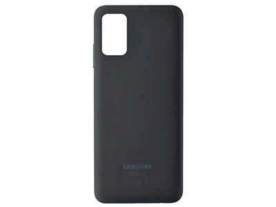 [SGA03SBCNO] Samsung Galaxy A03S Cover Batteria + Tasto Volume Black