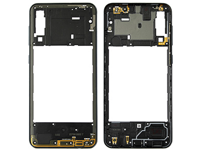 [SGA30SRCNO] Samsung Galaxy A30 S Rear Cover + Tasti Laterali Nero