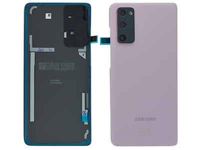 [SGS20FBCLO] Samsung Galaxy S20 FE Cover Batteria + Vetrino Camera + Adesivi Cloud Lavender