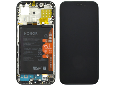 [HN0X8BDSO] Honor Honor 200 Lite - Honor X8B LCD + Touch Screen + Frame + Batteria Midnight Black