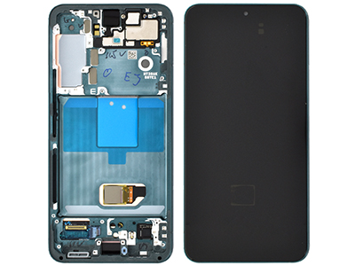 [SG0S22DSGO] Samsung Galaxy S22 LCD + Touchscreen + Frame Green