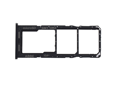 [SG0A22CSO] Samsung Galaxy A22 Sportello Dual SIM card/SD Card + Alloggio Black