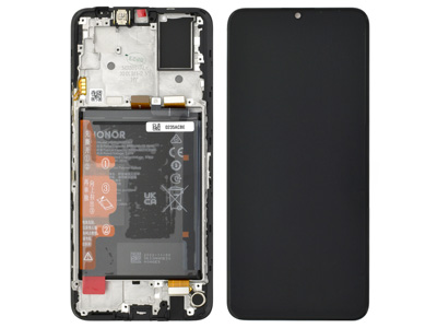 [HN00X7DSO] Honor Honor X7 LCD + Touch Screen + Frame + Batteria Midnight Black