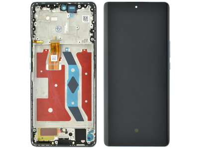 [HN0M5LDSSC] Honor Magic 5 Lite LCD + Touchscreen + Frame + Tasti Laterali Titanium Silver