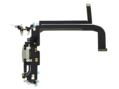 [IP13PMFCWC] Apple iPhone 13 Pro Max Flat Cable + Connettore di Ricarica + Microfono White No Logo