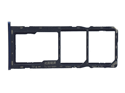 [SGA20SCSBO] Samsung Galaxy A20S Sportello Dual SIM card/SD Card + Alloggio Blu