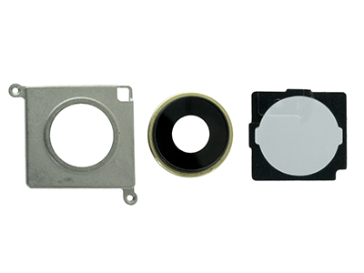 [IP00XRCCC] Apple iPhone XR Cover Camera + Vetrino + Adesivo + Frame Oro