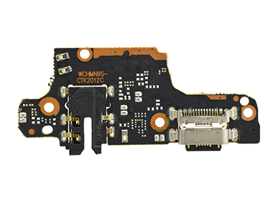 [XR0N9SCRC] Xiaomi Redmi Note 9S Sub Board + Plug In + Jack Audio + Microfono