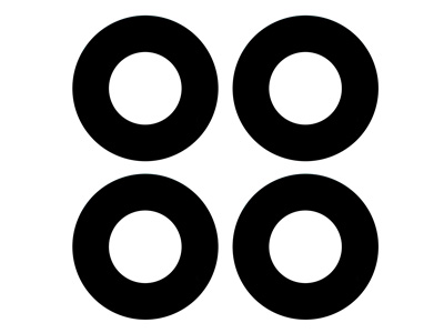 [HW0HX8VCO] Huawei HONOR X8 Vetrino Camera Posteriore + Adesivo Kit 4 Pz. Black