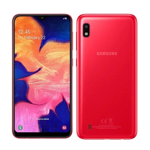 [SAMGALA1032RSS23] Samsung Galaxy A10 (32 GB) Rosso - Grado Estetico: Ottimo - Batteria Standard