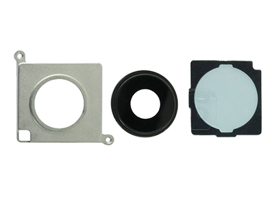 [IP00XRCCNC] Apple Iphone XR Cover Camera + Vetrino + Adesivo + Frame Nero