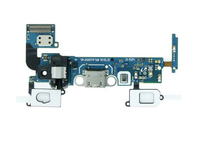 [SG00A5FCO] Samsung Galaxy A5 Flat cable + Plug in + Microfono + Tasti Funzione + Switch Tasto Home + Jack Audio