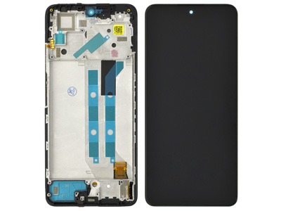 [XRN12PDSBC] Xiaomi REDMI NOTE 12 PRO 4G Lcd + Touch screen + Frame + Switch Tasti Laterali Black