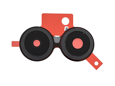 [OPR8L5VCO] Oppo RENO 8 LITE 5G Vetrino Camera Posteriore + Adesivo Cosmic Black