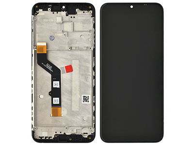 [MTME7PDSC] Motorola MOTO E7 PLUS Lcd + Touchscreen + Frame Black