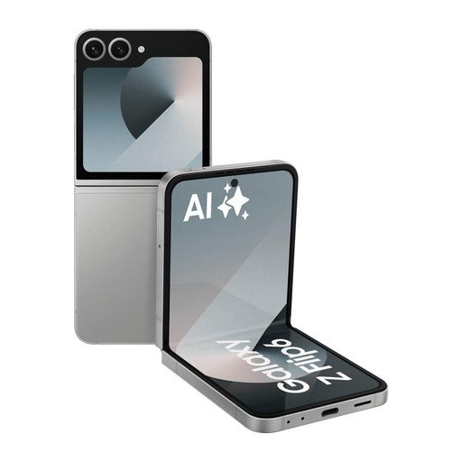 [SAMGALZFP6256RGNT33] Samsung Galaxy Z Flip 6 (256 GB) Argento - Grado Estetico: Buono - Batteria Standard