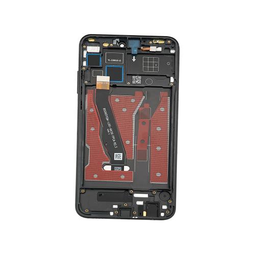 [HW0H9XDSO] Huawei HONOR 9X Lcd + Touchscreen + Frame + Tasto Volume Blue Originale