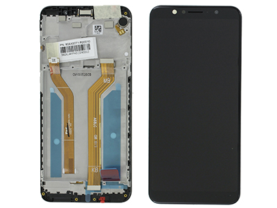 [ASZMP1DSO] Asus ZENFONE MAX PRO M1 Lcd + Touch Screen + Frame + Vibrazione + Altoparlante Nero