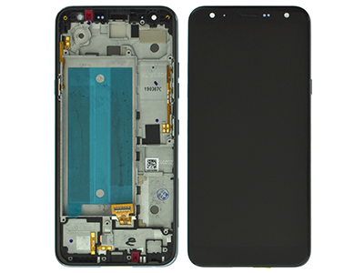 [LG0K40DSNC] LG K40 Lcd + Touchscreen + Frame Nero