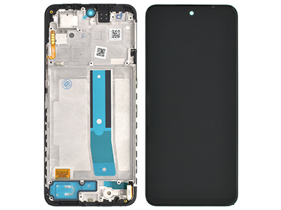 [XP0M4PDSC] Xiaomi POCO M4 PRO 4G Lcd + Touch Screen + Frame + Switch Tasti Laterali Black