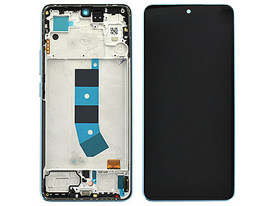 [XRN134DSO] Xiaomi REDMI NOTE 13 4G Lcd + Touch screen + Frame + Tasti Laterali Ice Blue