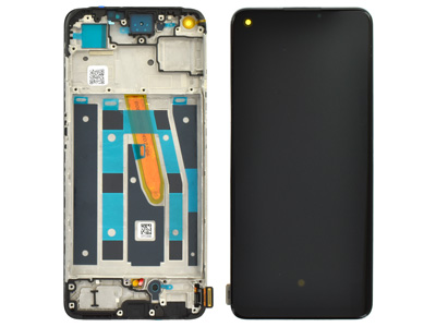 [OP0R8TDSC] Oppo RENO 8T Lcd + Touch Screen + Frame Black