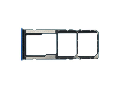 [XR009TSSO] Xiaomi REDMI 9T Sportello Dual Sim card/SD Card Twilight Blue
