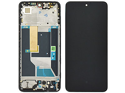 [RE14TDSPO] Realme 14T Lcd + Touch Screen + Frame + Swich Tasti Laterali Black-originale (ECOSTORE)