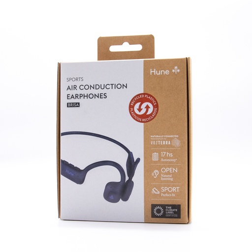 [7798397481535] Auricolari Air Conduction HUNE BRISA - 17h, IPX4, Bluetooth V5.3