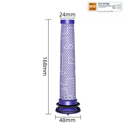 [DS25101] Dyson Filtro anteriore (DC58/59/62/ V6/V7/V8)