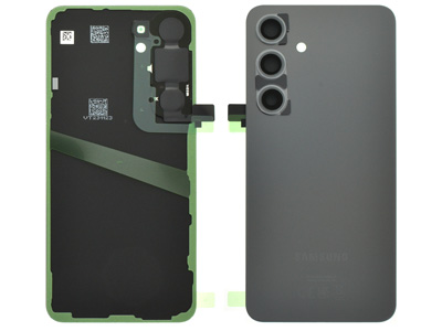 [SGS24BKOBO] Samsung GALAXY S24 Cover Batteria + Vetrino Camera + Adesivi Onyx Black (SIFAR)
