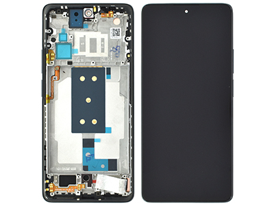 [XM11T5DSO] Xiaomi 11T 5G Lcd + Touchscreen + Frame + Tasti Laterali Meteorite Grey
