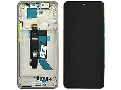 [XRN14PDSPO] Xiaomi REDMI NOTE 14 PRO 5G Lcd + Touch Screen + Frame + Tasti Laterali Lavender Purple