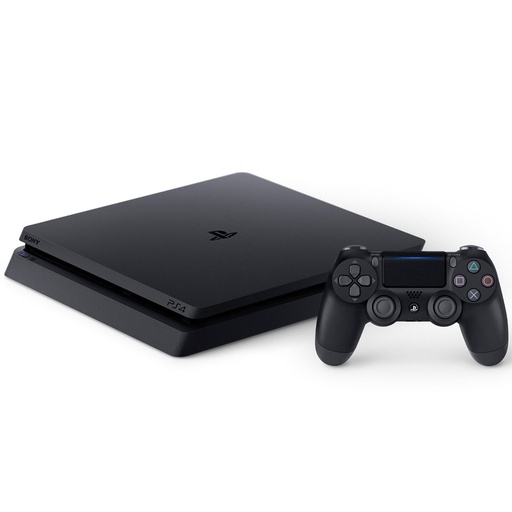 [SONPS4SLIM500NR23] Sony PlayStation 4 Slim (500 GB) Nero - Grado Estetico: Ottimo - Batteria Standard