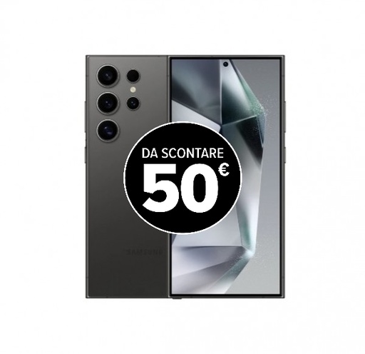 [SAMGALS25ULT5G256TTNNR13] Samsung Galaxy S25 Ultra 5G (256 GB) Titanio Nero - Grado Estetico: Eccellente - Batteria Standard