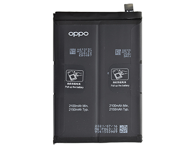 [OP0R65BTO] Oppo RENO 6 5G BATTERIA ORIGINALE