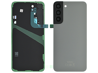 [SGS22PBCO] Samsung GALAXY S22 PLUS Cover Batteria + Vetrino Camera + Adesivi Graphite