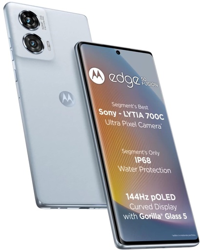 [MOTMTEDG50FUSION256BL23] Motorola Moto Edge 50 Fusion (256 GB) Blu - Grado Estetico: Ottimo - Batteria Standard