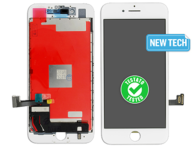 [IP0700DSCB] Apple iPhone 7 - Display Touch - Tech Compatibile Bianco con ESR