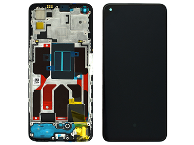 [OPFXL0DSON] Oppo Find X3 Lite Service Pack LCD + Touchscreen + Frame + Switch Tasti Laterali - Nero