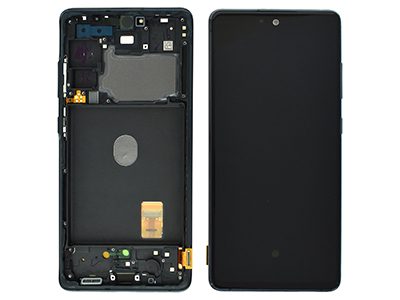 [SGS2FEDSO] Samsung Galaxy S20 FE Service Pack LCD + Touchscreen + Frame + Tasti Laterali - Nero GH82 - 24214A